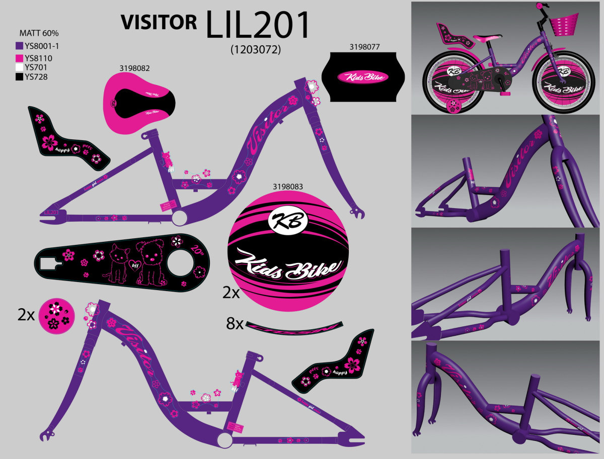 Lil201 F.RAM CASSINI za liloo visitor 20 lila mat 2022 @@